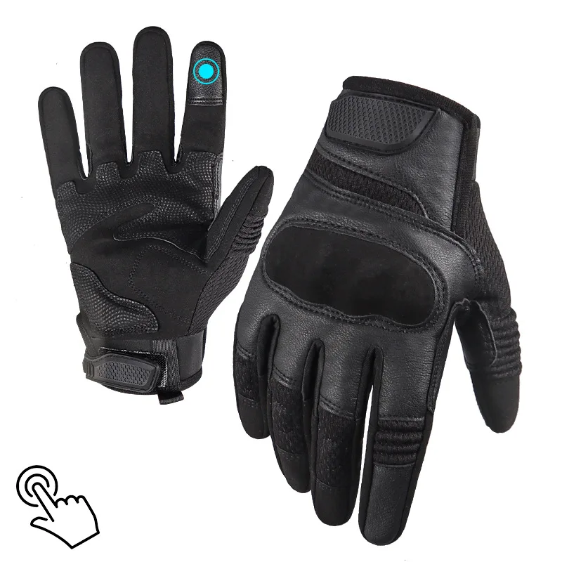 屋外用タッチスクリーン戦術手袋保護サイクリンググローブ多機能スポーツグローブフィンガーレスグローブオリジナルスタイル
