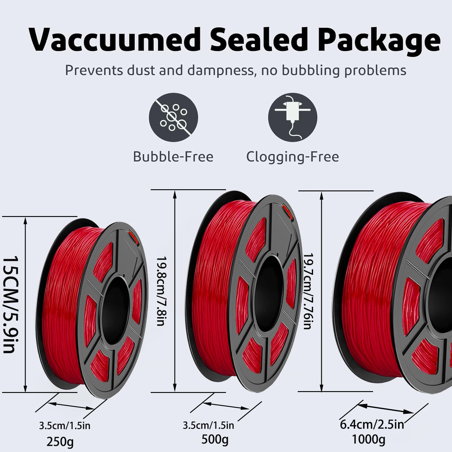 لفة مرنة من مادة TPU مقاس 1.75 مم، خيوط طابعة ثلاثية الأبعاد ناعمة 95 أمبير، بكرة 250 جم/500 جم/1 كجم، تناسب معظم طابعات FDM