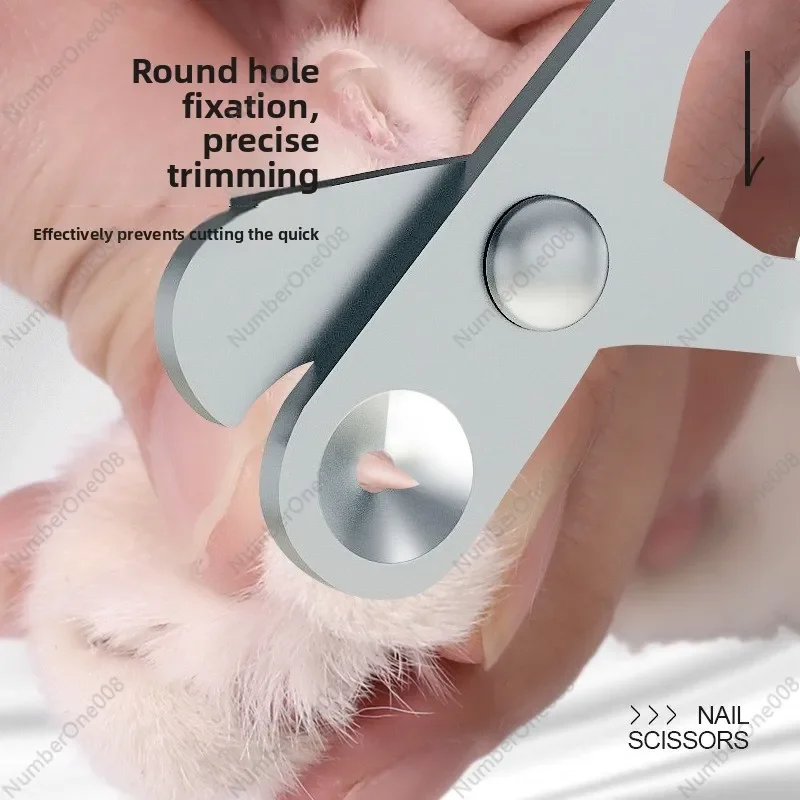Professional Pet Nail Clipper for Cats Dogs, Safety Guard Precision Trimmer, Beginner Friendly Design
