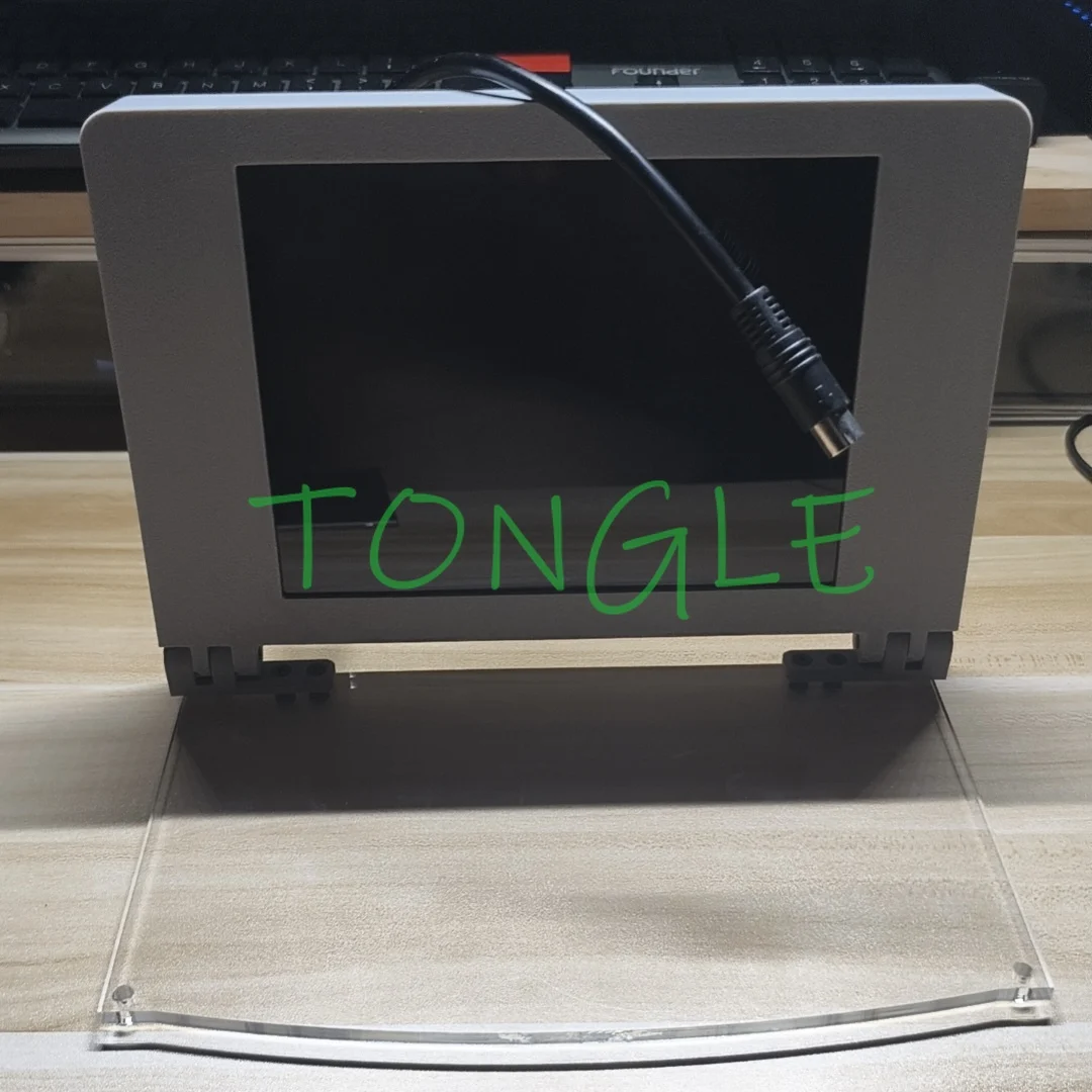 Monitor LCD 4:3 da 8 pollici per host senza disco SS fai da te SAROO Caricatore di schede Esclusivo console di gioco trasparente per giochi Saturn