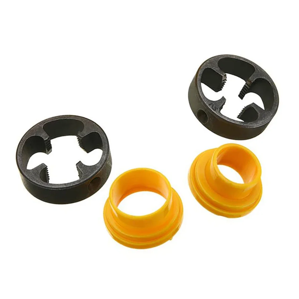 Thread Tool Maker Pipe Threader, Handle Tools, 200mm, Comprimento Total 50mm, Menor Diâmetro, NPT, Plástico, Liga, 1/2