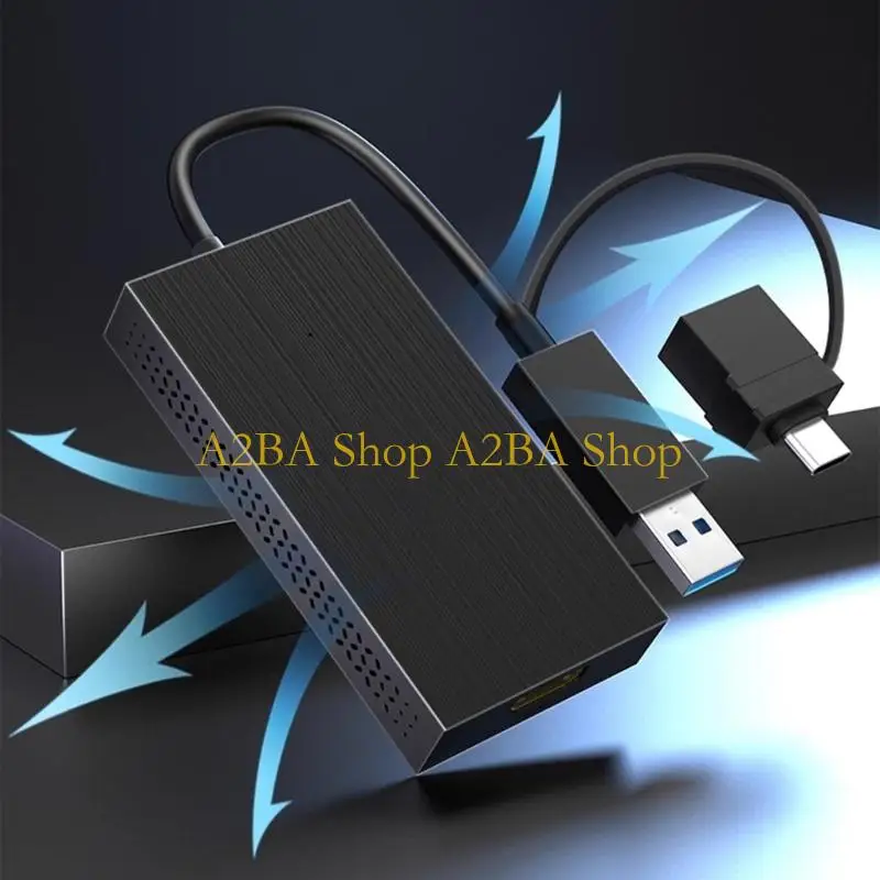 

Адаптер расширения экрана A2BA USB3.0 Видео 4K 2K Clear Внешний адаптер дисплея