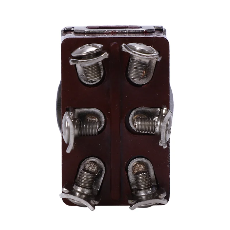 

B23B 3X AC 250 В/15 А 125 В/20 А ВКЛ/ВЫКЛ/ВКЛ 3-позиционный мгновенный тумблер DPDT