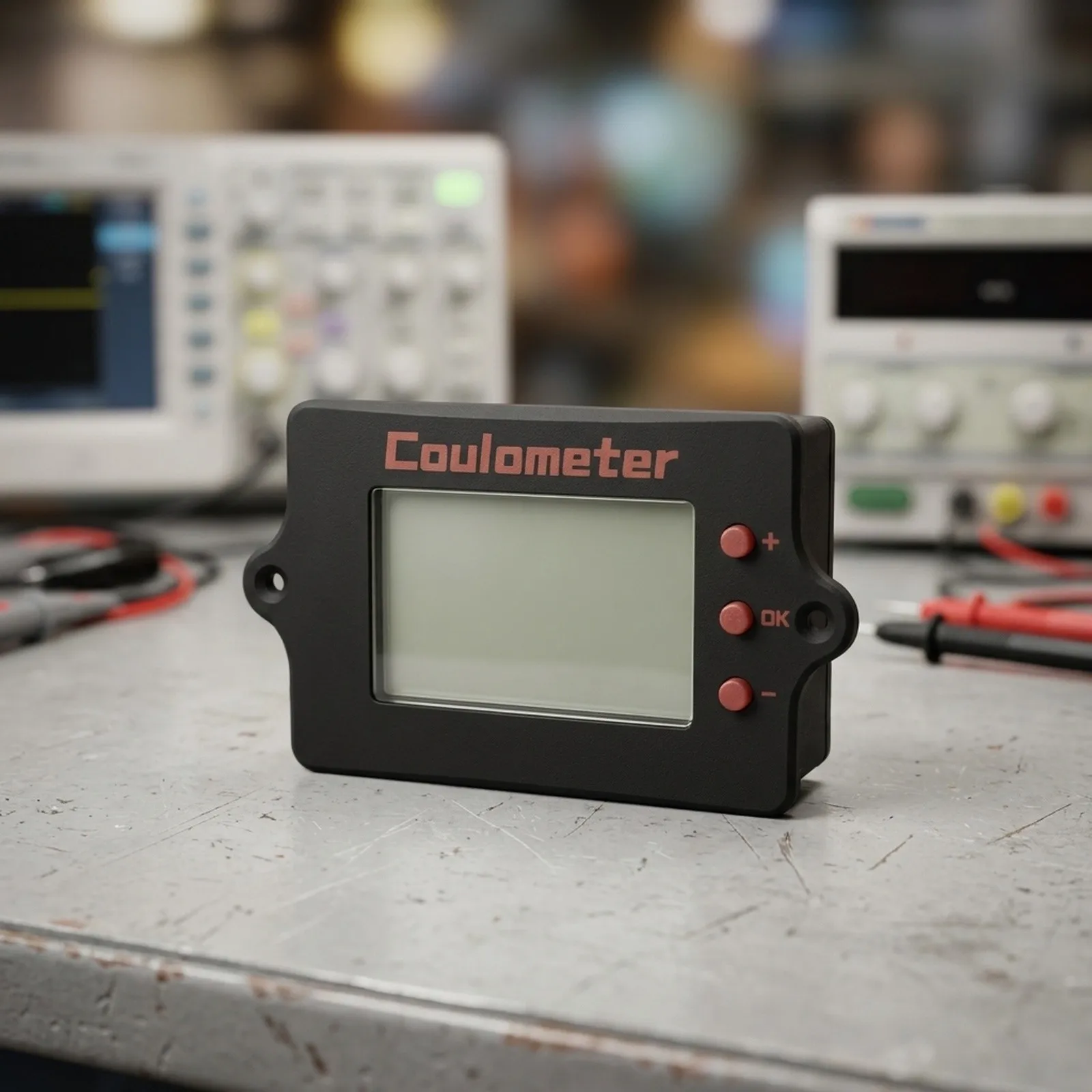 Lithium Iron Phosphate Battery Tester with for stn Full-View Display for Accurate Real-Time Voltage Current Capacity Tracking