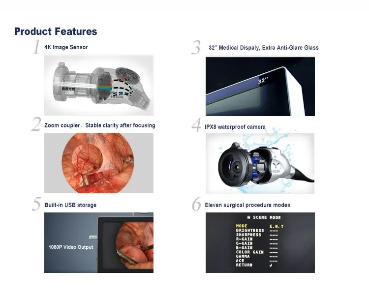 YKD-9132 4k Medical 4K Endoscopy  System for /Urology/Otolaryngology