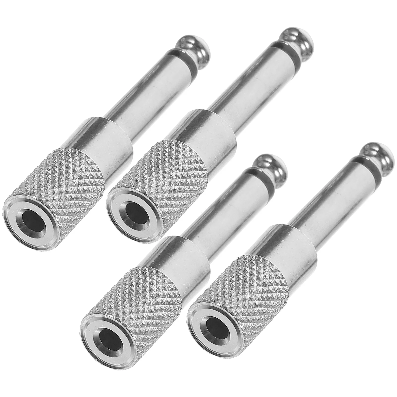 

4Pcs Headphone Jack Adapter 6.5mm to 3.5mm High-Fidelity Audio Transmission Lightweight Portable Adapter for Devices