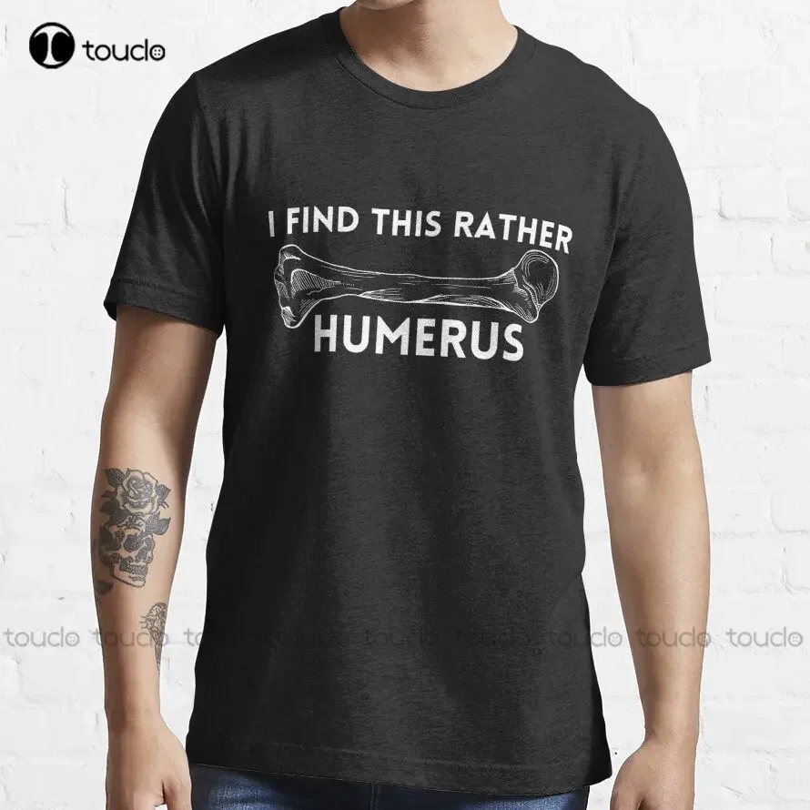 I Find This Rather Humerus Doctor Trending T-Shirt Mens Tshirts Graphic Outdoor Simple Vintag Casual T Shirts Xs-5Xl Streetwear