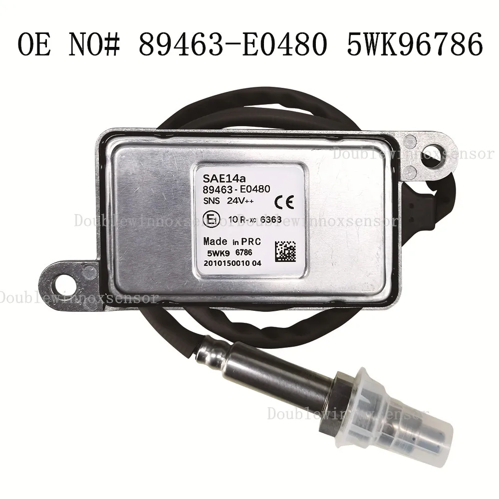 5WK96786 89463-E0480 Nitrogen Oxygen NOx Sensor For Hino Diesel Truck Car Accessories 24V