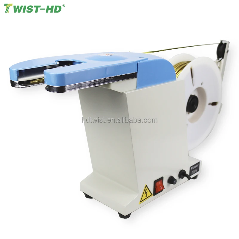 

Metallic Spool Twist Tying Machine, Bread Bag Packing Twist Tie Making Machine