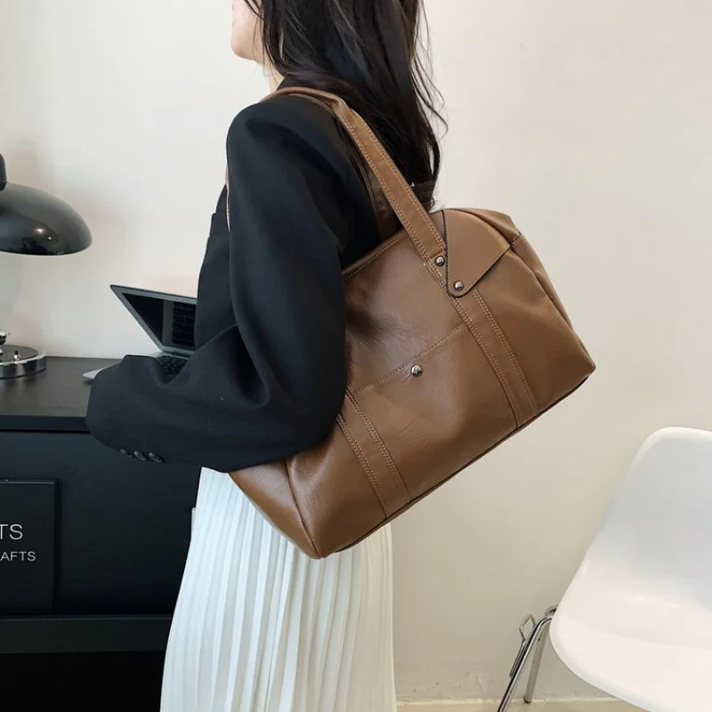 

Designer-Inspired Leather Tote Bags Women, Popular Classic Elegant Shoulder Bag Crossbody Handbag Luxury Brand