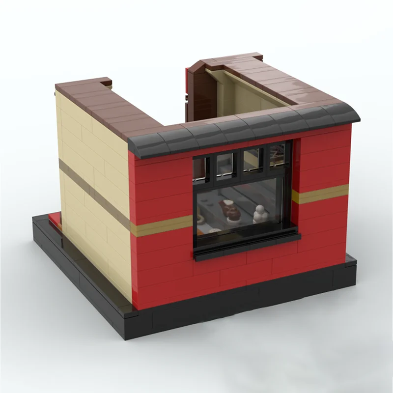 نموذج الفيلم الشعبي Moc بنة المطبخ السحري وحدات بناء نموذج التكنولوجيا الطوب لتقوم بها بنفسك تجميع لعبة عطلة مجموعة الهدايا #3