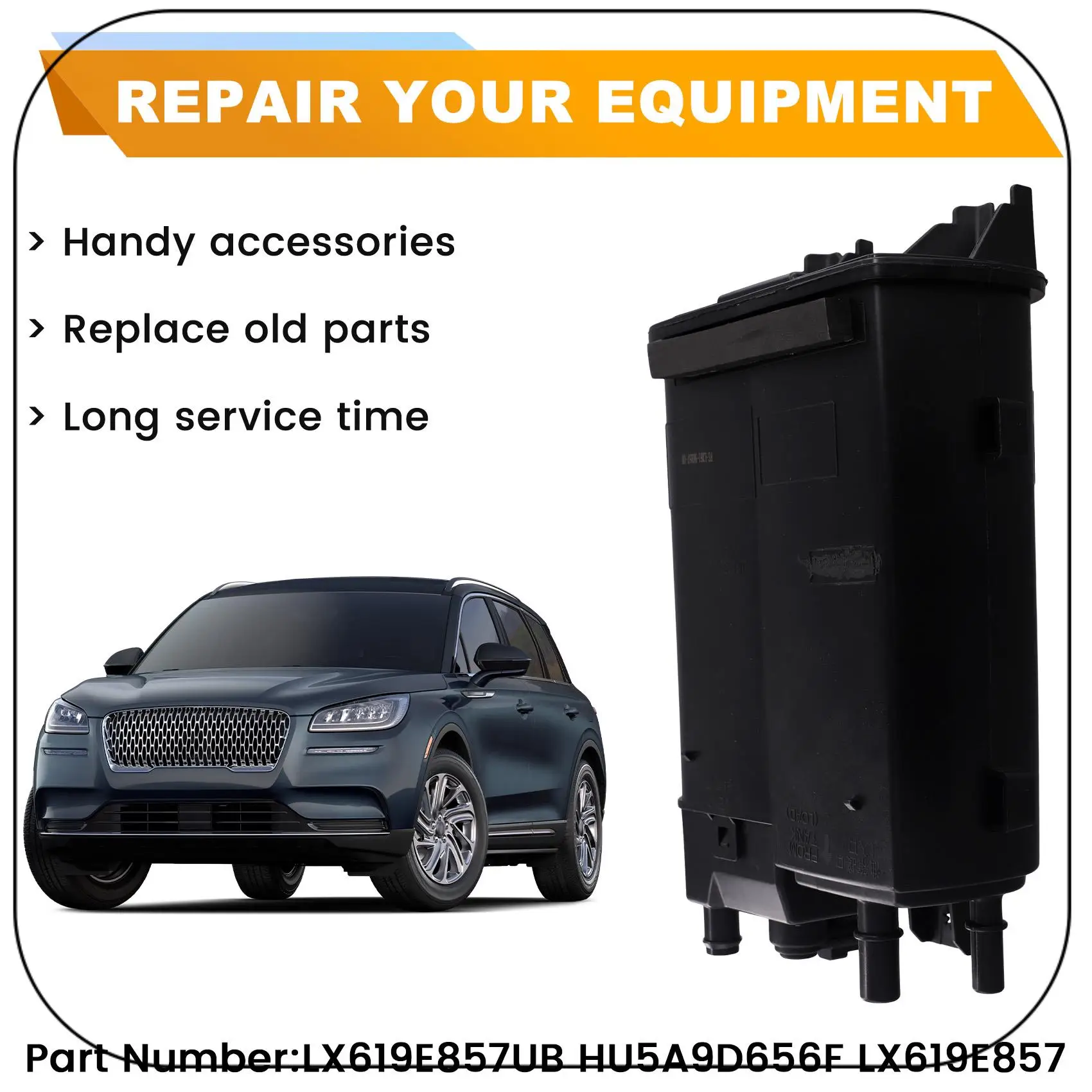 

ABNF!New Fuel Tank Carbon Canister For Ford Lincoln Corsair Escape 2020-2022 LX619E857UB HU5A9D656F LX619E857