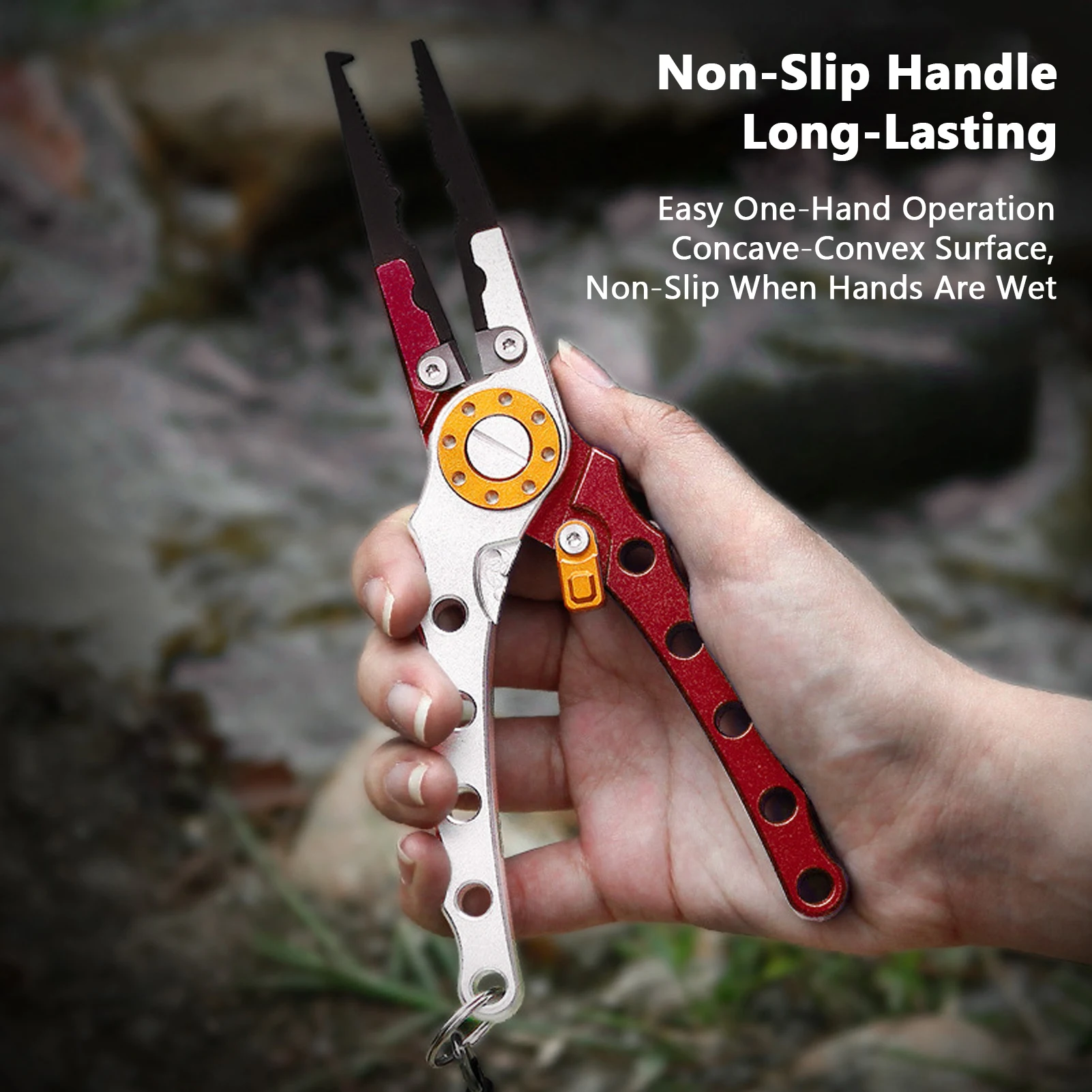 Fishing Hook Remover - Fishing Pliers Multifunctional Aluminum Alloy Lure