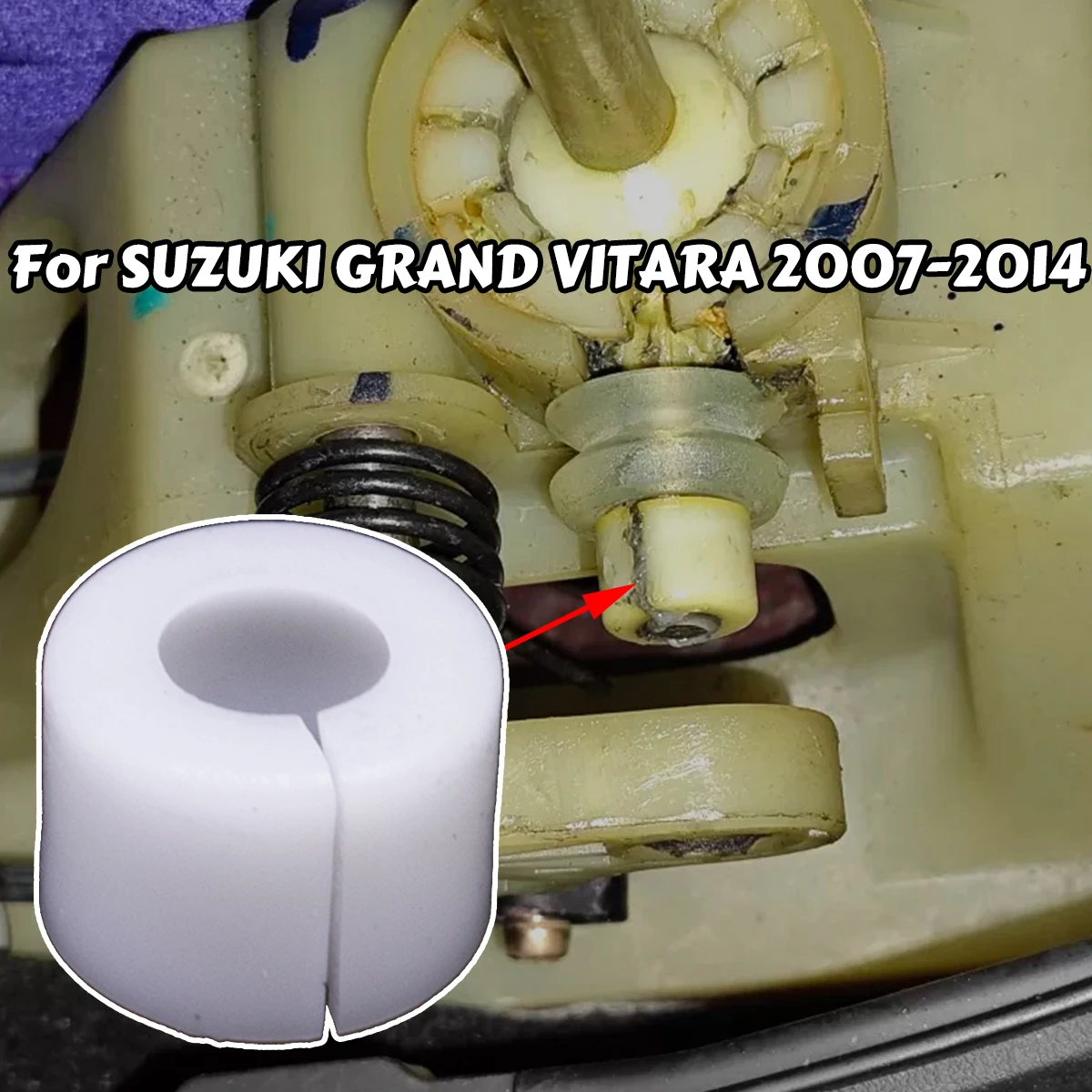 

Manual Gearbox Shifter Linkage Selector Lever Pivot Bush For SUZUKI GRAND VITARA 2007-2014 Rubber Sleeve Grommet Spare Parts