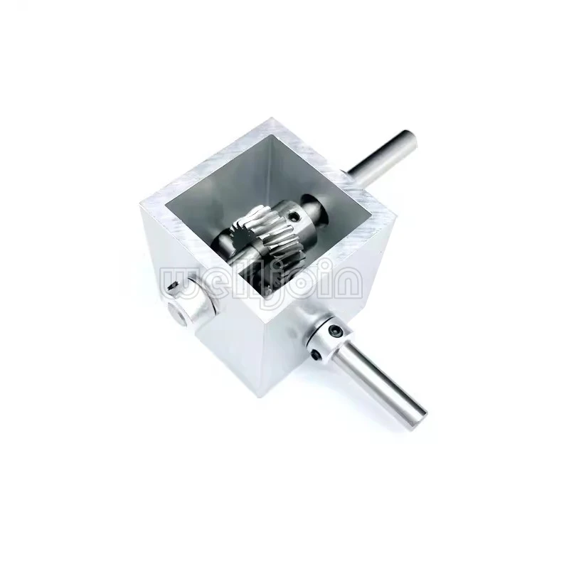 Micro 1:2 Turbine Worm Gear Transmission Right Angle Reverse Box Gearbox 90-Degree Angle Reducer 6MM Shaft Corner Device