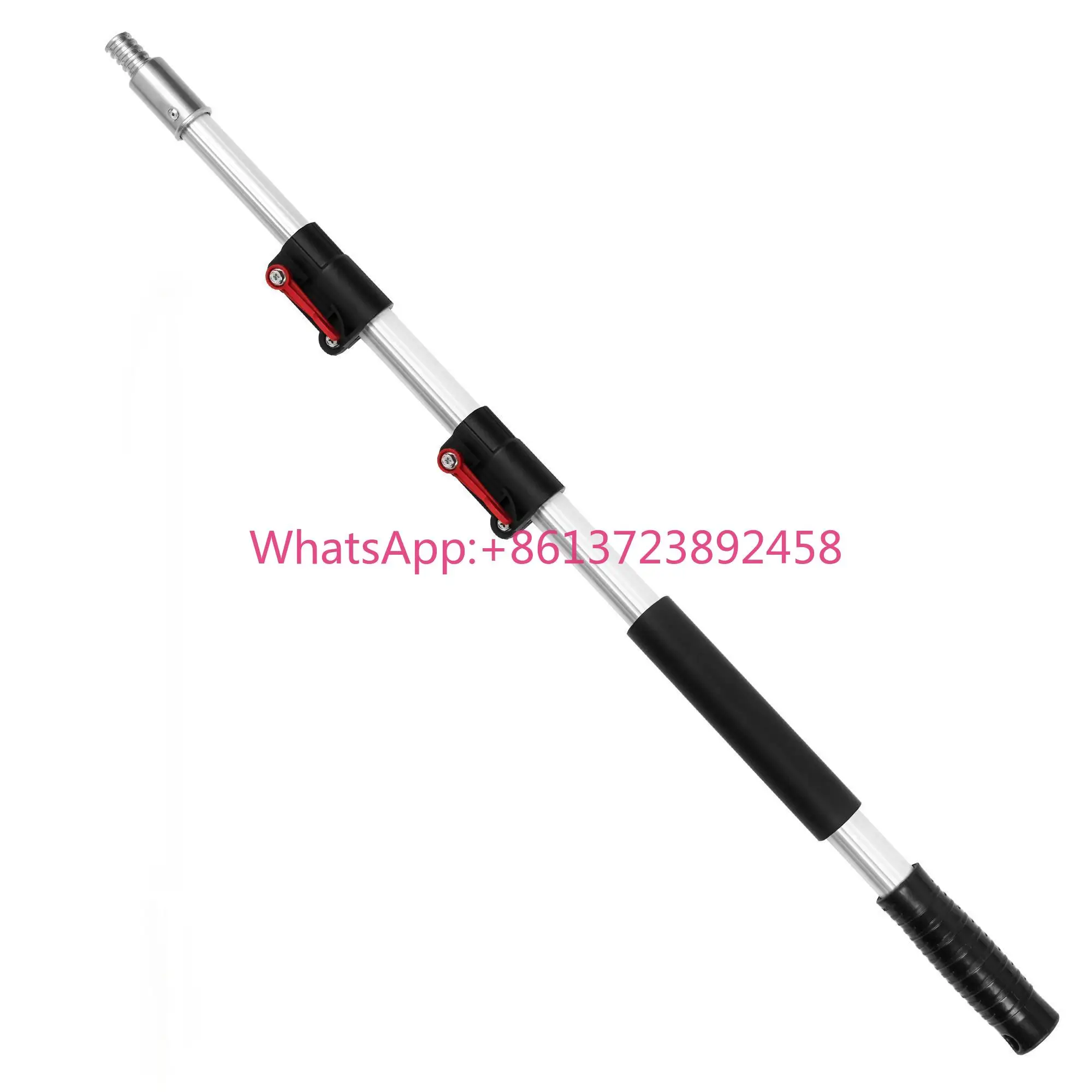 Hot Pick Extension Use Pole With Latch  for Effortless Ceiling Cleaning Aluminum Mini Telescopic Pole