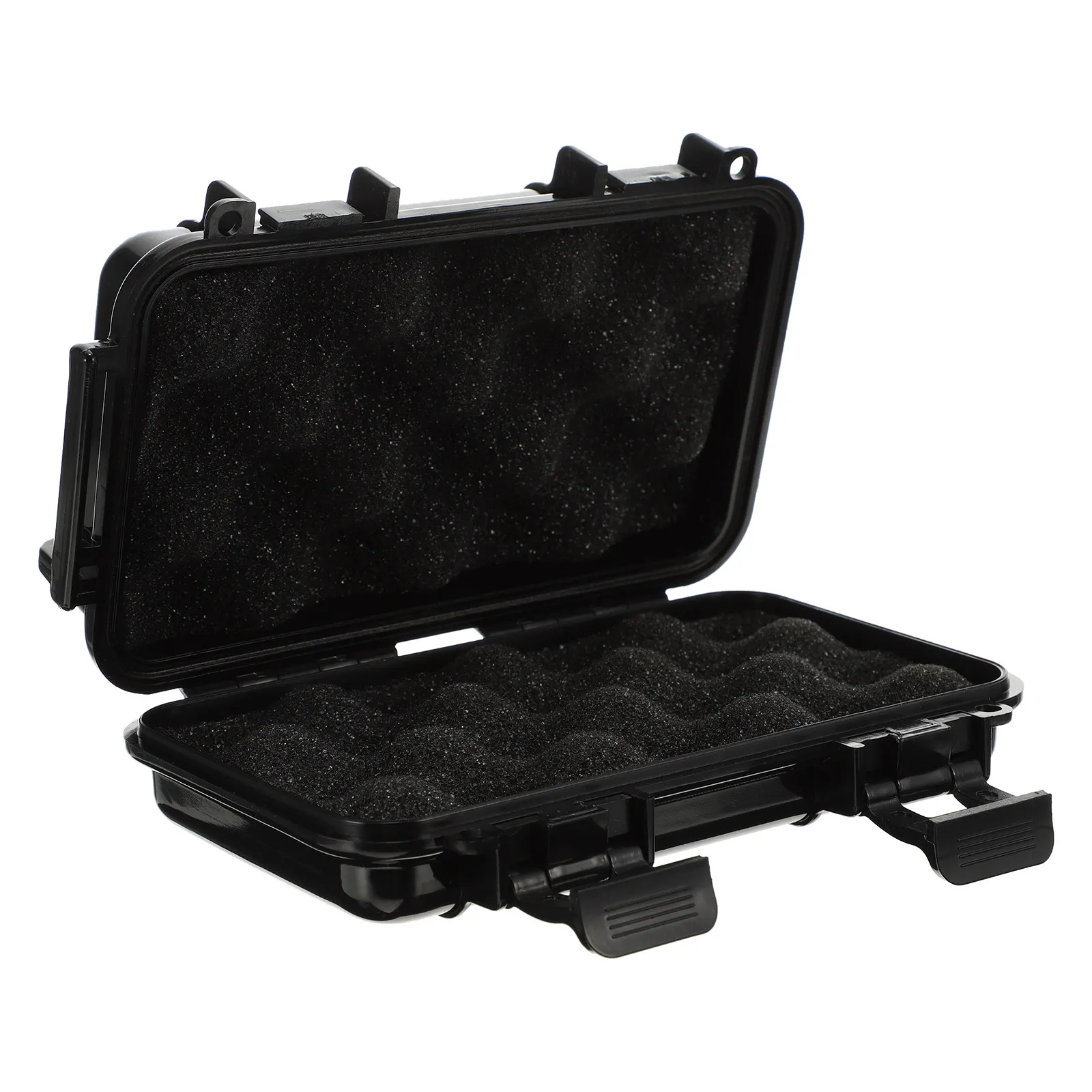 Shockproof Waterproof ABS Survival Storage Case Lightweight Outdoor Storage Holder Pressure Proof Sealed Box for Camping Fishing