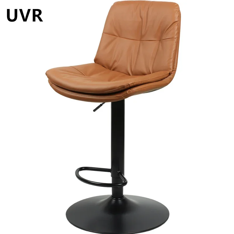 UVR High-quality Bar Stools for Home Use Restaurant Backrest Chairs Girls Makeup Backrest High Stools Bar Salon Bar Stools