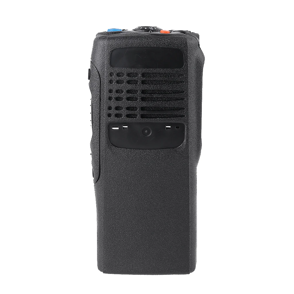 Caso preto para casca frontal, tampa protetora contra poeira para motorola gp328 pro5150 gp340, acessórios de rádio, download gratuito