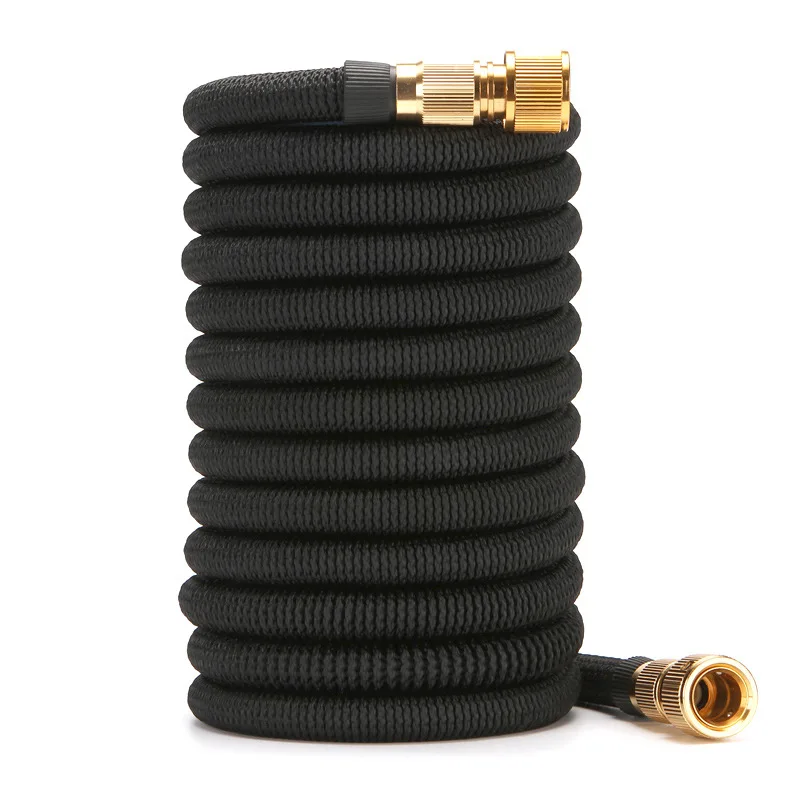 Garden Hose Expandable with Metal Connectors High-pressure Water Gun Colgador Manguera Jardin 25-100Ft  Car Wash Irrigation EU