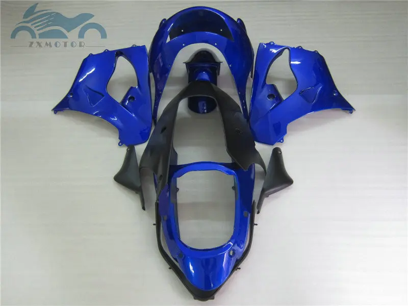 ABS plastic fairings kits for Kawasaki Ninja ZX9R 1998 1999 motorcycle fairing kit ZX 9R 98 99 dark blue road racing body parts