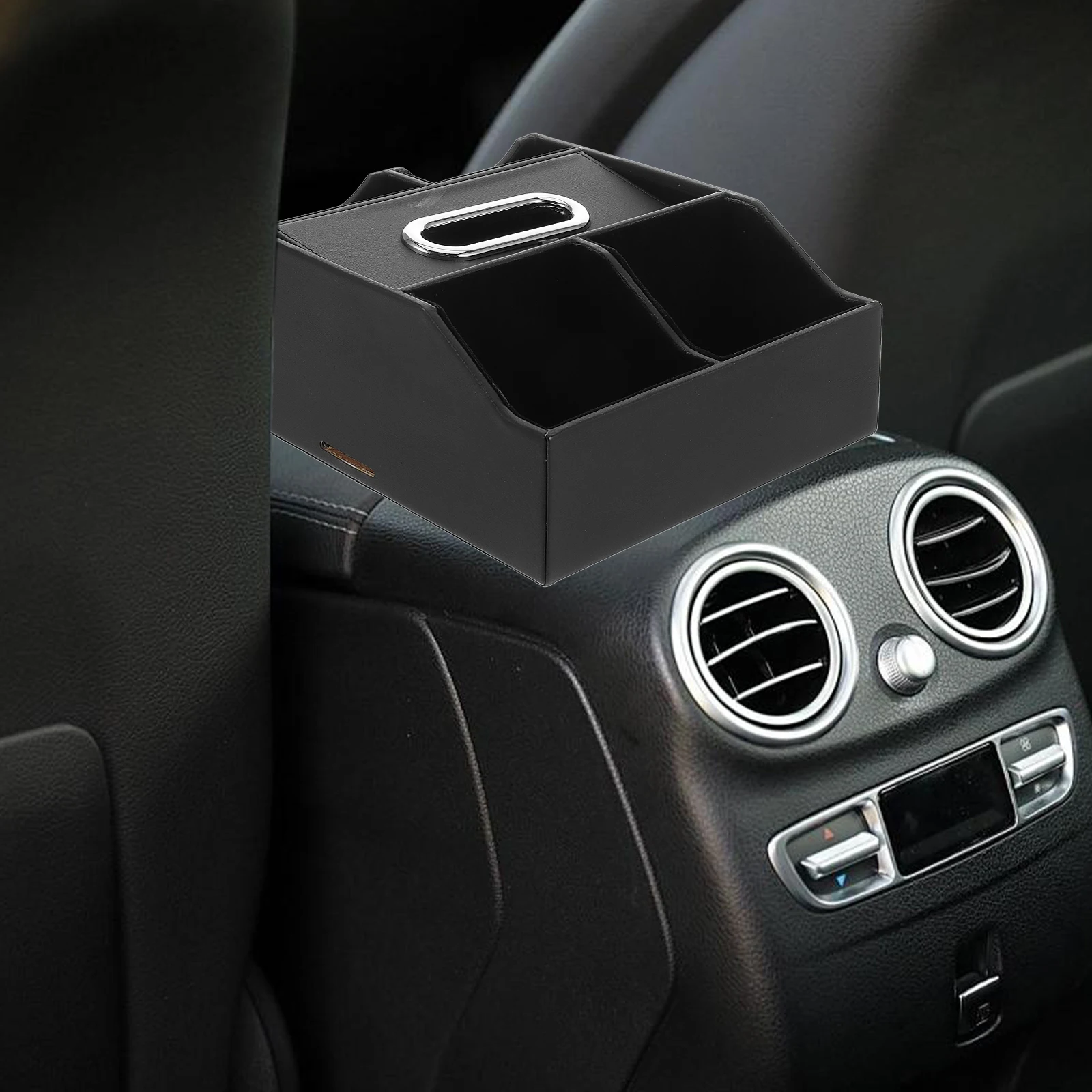 

s Car ganizer Napkin Holder Cup Armrest Tissue Box Console Car Interior Multifunctional Space Utilization