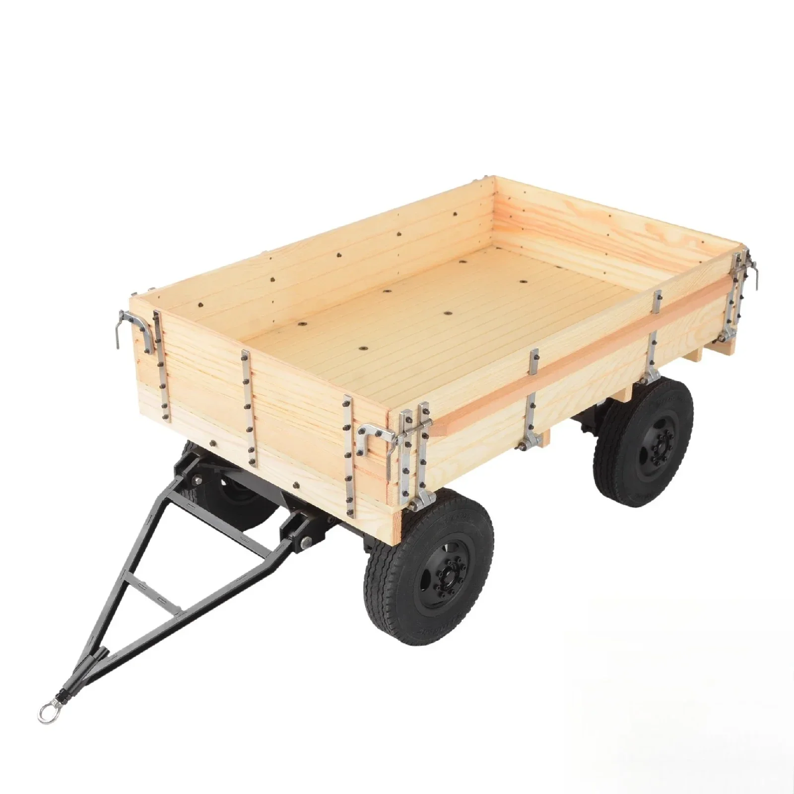 1/12 Trailer KIT Version Simulation Flatbed Trailer Model Metal Chassis Frame Toy
