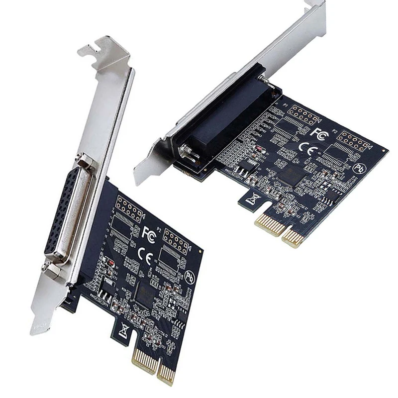 

Удлинитель PCIe Converter Адаптер расширения PCI E Sata Контроллер карты PCIE на параллельный порт Адаптер PCI-E Riser Card для ПК