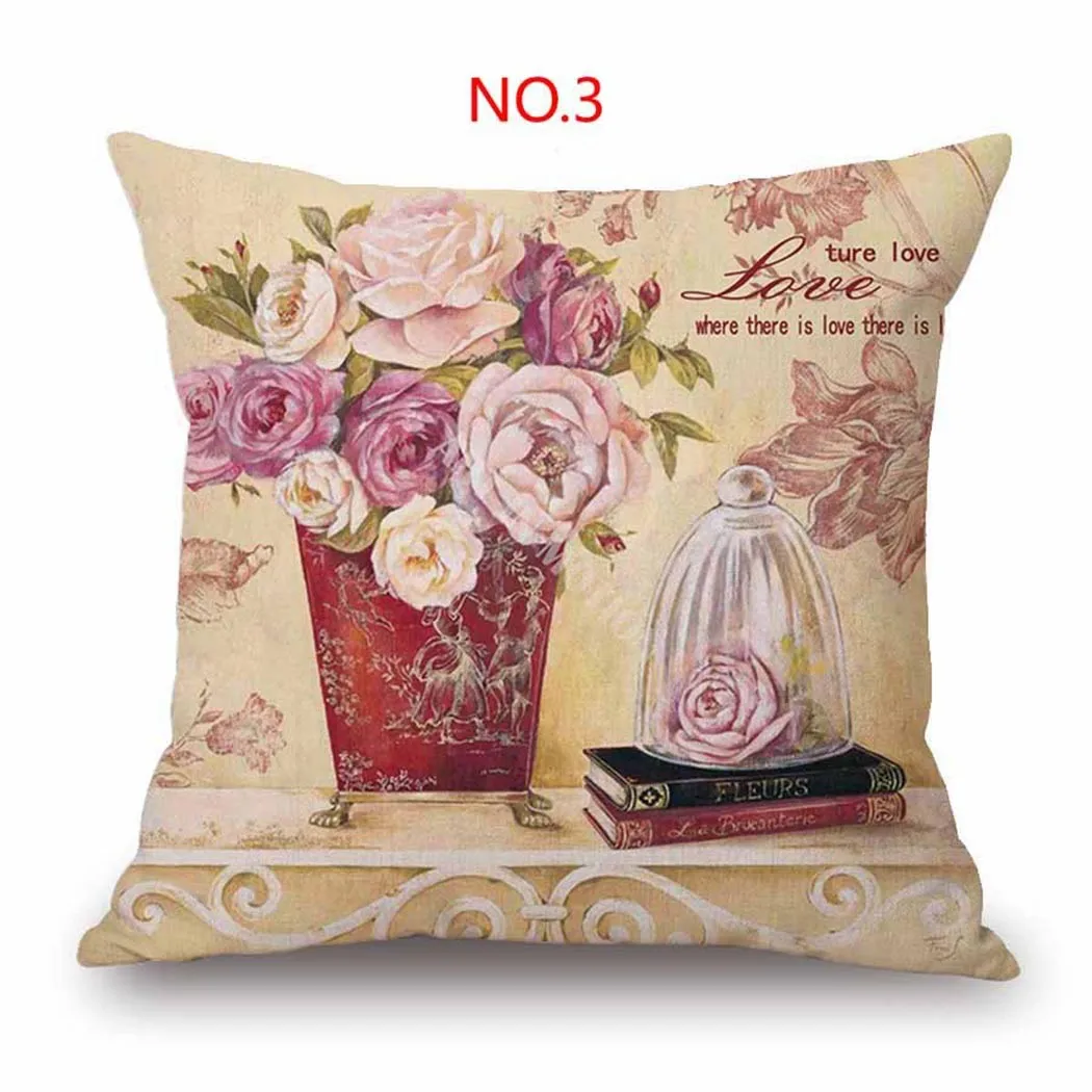 Nordic Flowers Katoenen Linnen Kussensloop Bohemia Sofa Kussenhoes Home Decor Art Diy Ornament Kamer Decoratie