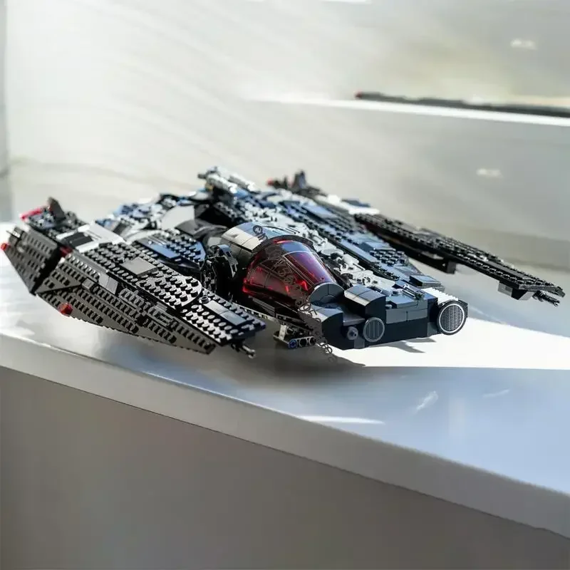 

New 1054Pcs Famous Star Battle Movie Moc Dark Haulcraft Model Diy Creative Ideas Kid Toy Birthday Gifts Custom Puzzles 75389