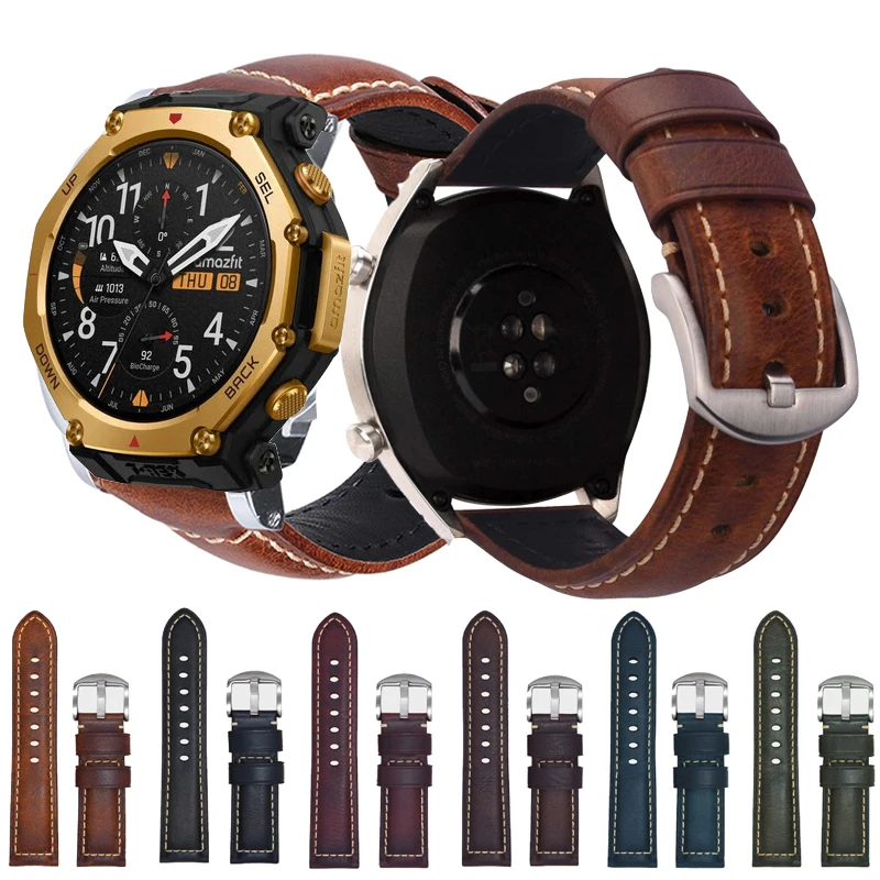 Genuine Leather Str… - image