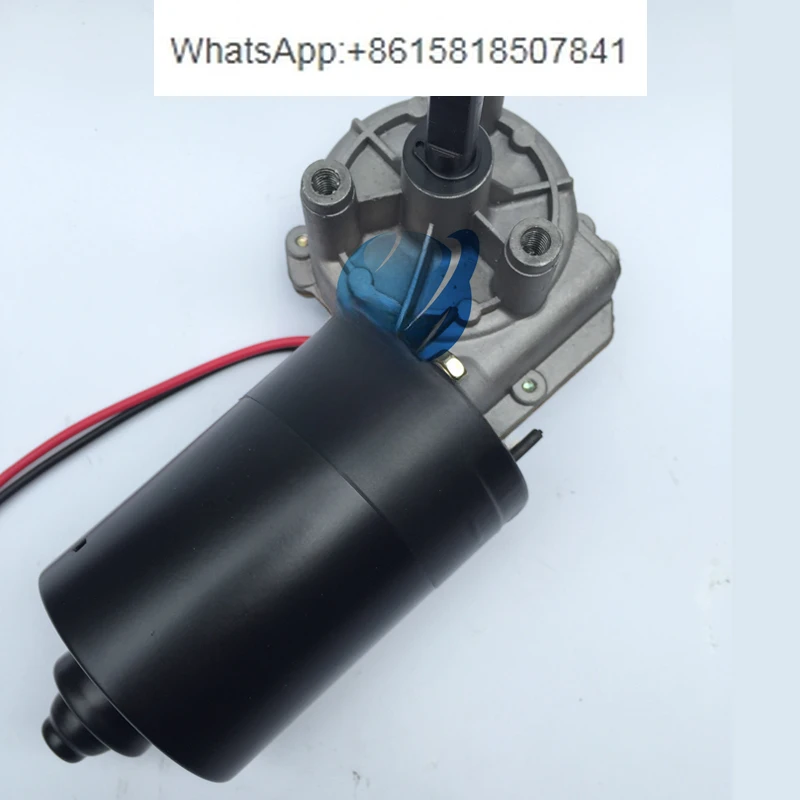 60W 90-300 rpm, high-speed motor, worm gear motor, single flat gear motor 12v/24v