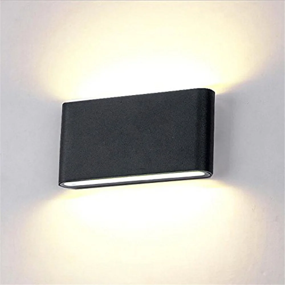 

LED Wall Sconce Waterproof Porch Light 12W Modern Wall Lamp IP65 Up Down Step Garden Corridor Courtyard Indoor Outdoor Lighting