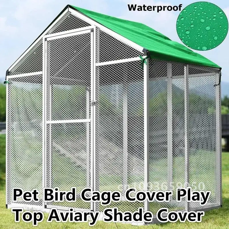 

Parrots Aviary Cover Cage Birds Seed Catcher Guard Waterproof Cage Parrot Cover Bird Top Lightweight Bag Protection