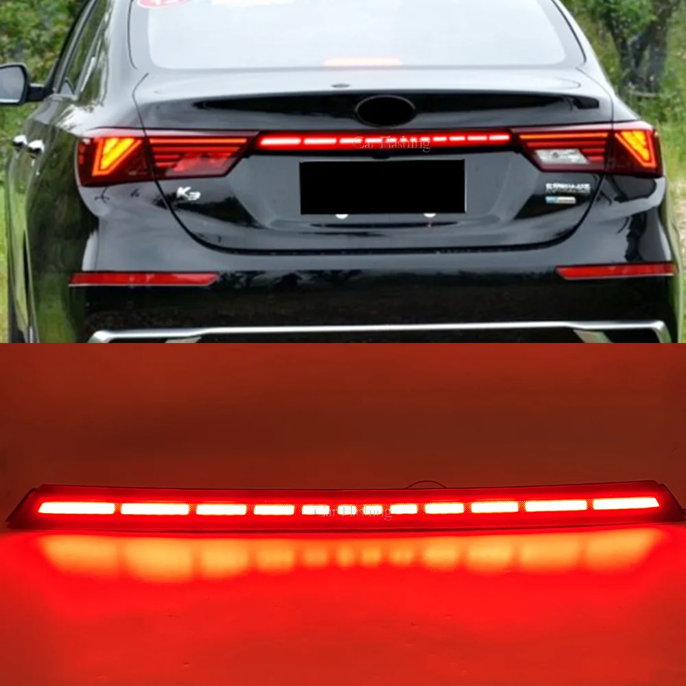 For Kia 19-20 new K3 version Cerato modification with continuous tail light and brake light flow light