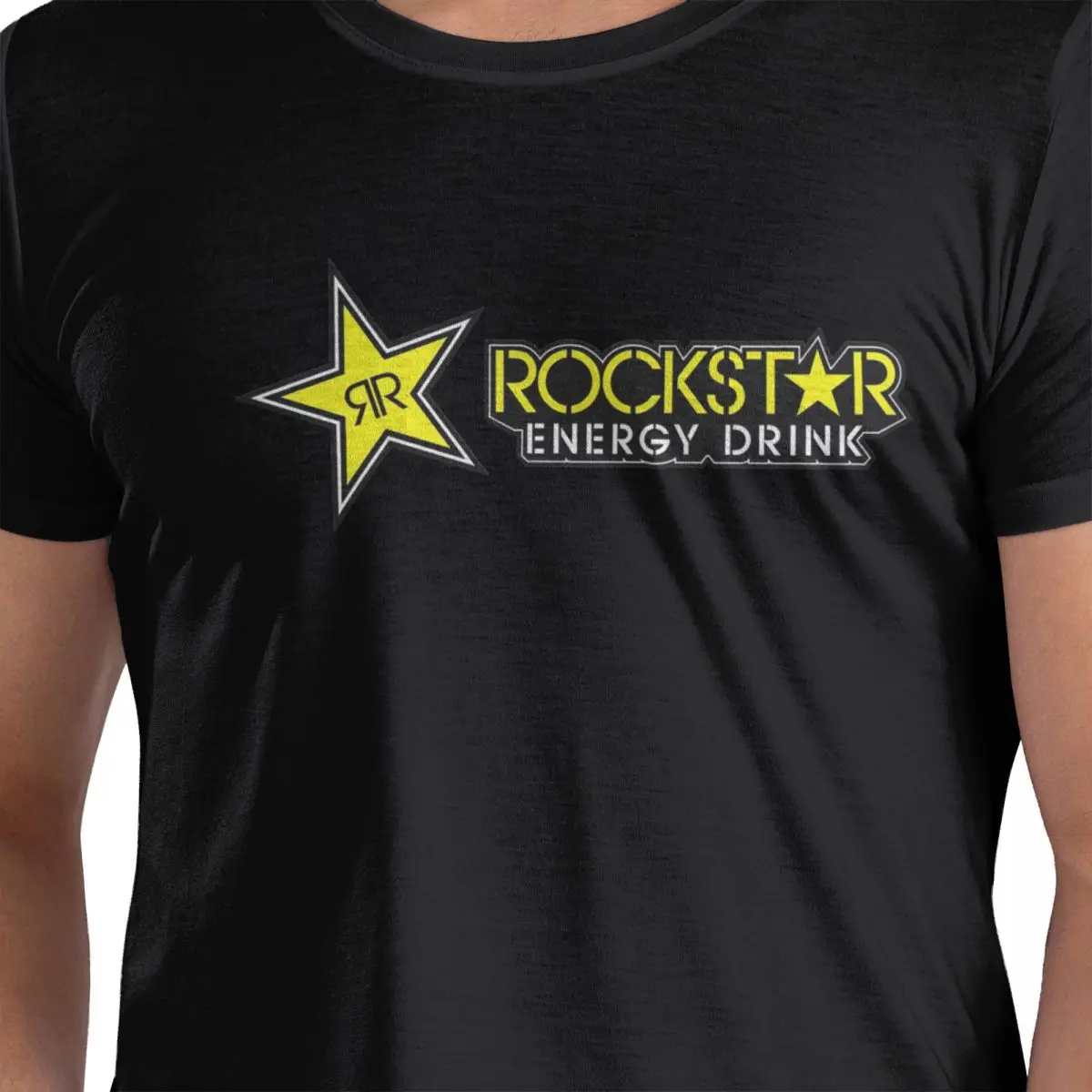 

Rockstar Energy Drink 100% Cotton T-Shirt Men's Fashion T Shirts Men Crew Neck Short Sleeve S-6XL