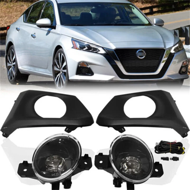 

2 шт. подходят для Nissan Altima DRL 2019-2020 светодиодные противотуманные фары указатели поворота правые и левые автомобильные светодиодные фонари автоаксессуары