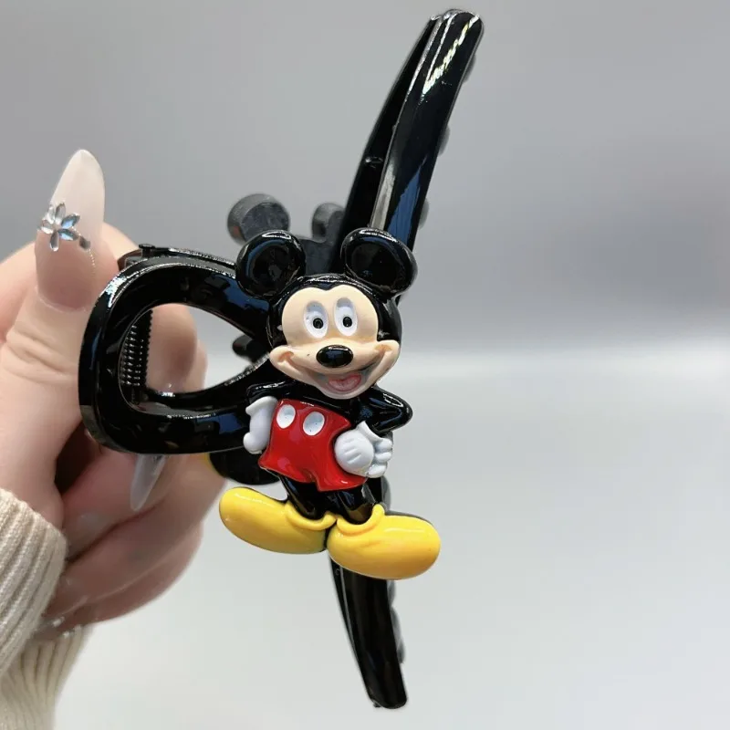 Disney Mickey Mouse Claw Clip Cartoon Hair Claw Women Cute Hair Clips Hairpins Barrette Headwear Fashion Hair Accessories Gift