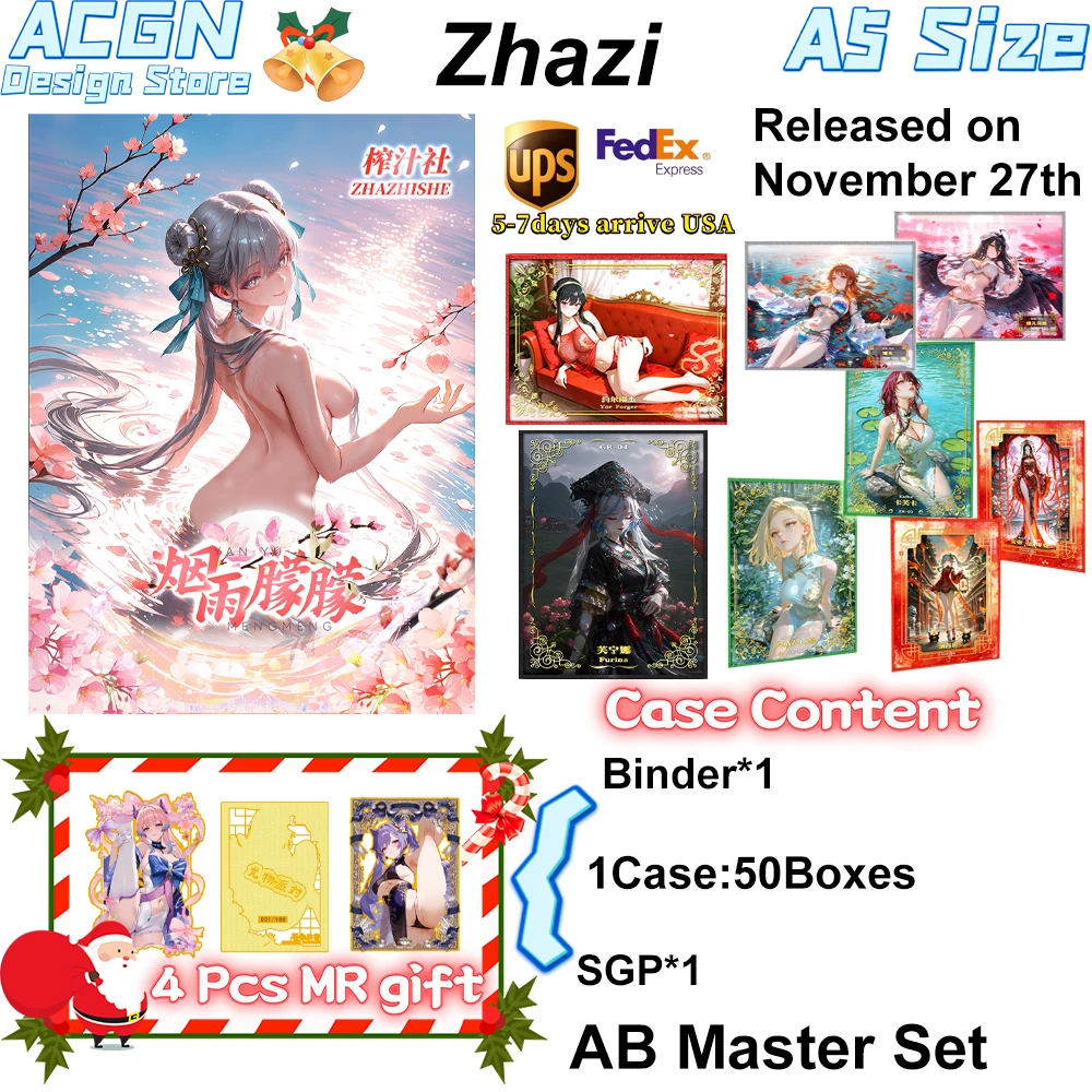 

Wholesale Newest A5 Size Juice Extraction Society - Misty Rain Board Bikini Swimsuit Palying Trading ACG CCG TCG Hobbies Gift