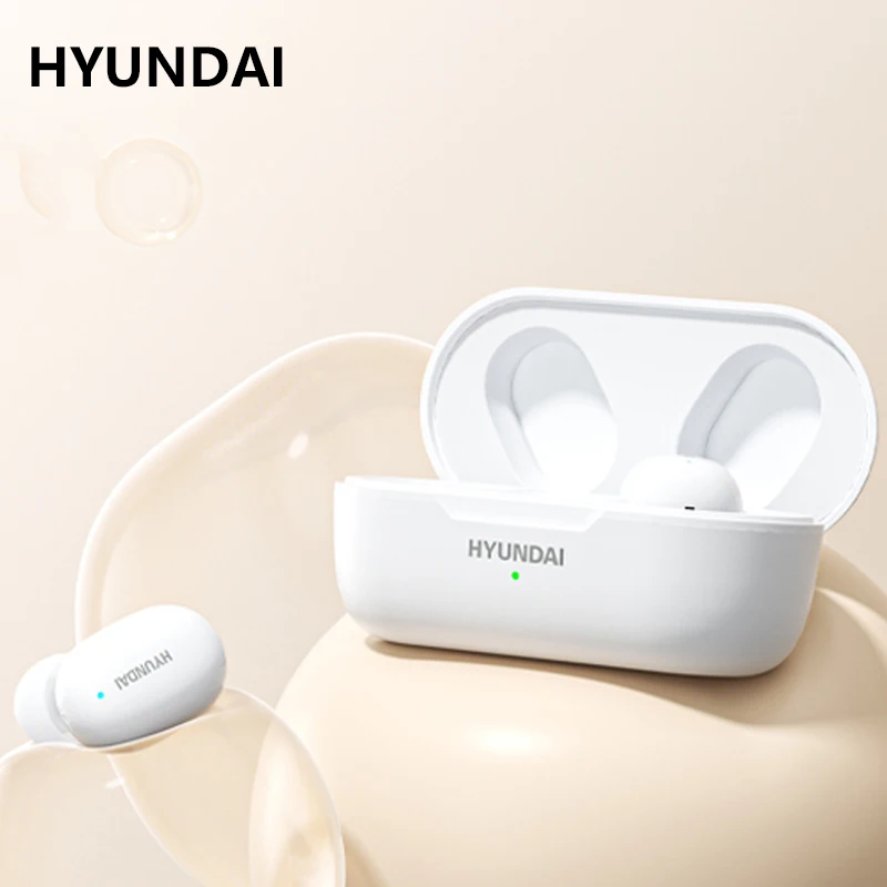 

Original HYUNDAI HY-T16 Bluetooth 5.3 TWS Earbuds Low Latency HIFI Sound Long Standby Earphone Wireless Gaming Headphone New