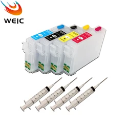 4PC/Set 18XL Refill Ink Cartridge with ARC for Epson XP-30 XP-102 XP-202 XP-205 XP-302 XP-305 XP-402 XP-405 XP-212 Printer