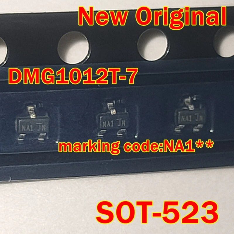 10pcs to 1000pcs New Original  DMG1012T-7  SOT-523 marking code:NA1** N-CHANNEL ENHANCEMENT MODE MOSFET
