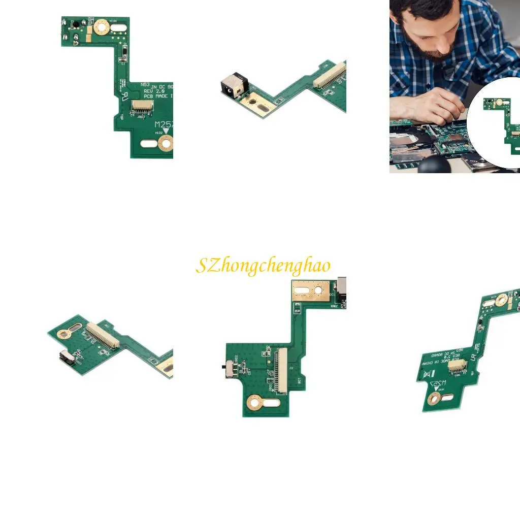 

Laptop Charging Port Switching Replacement For N53S N53SV N53 N53SN N53J N53T N53D Power Switching Board Accessories 601D