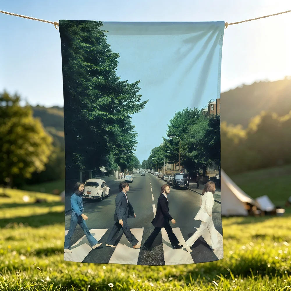 Rock Band T-The B-Beatles Flag Personalized Banner For Football Festival Gym Outdoor Garden Sports Party Gift Decor Banner