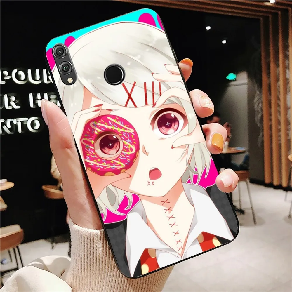 Juzo Suzuya Tokyo Ghouls Phone Case For Huawei Honor 10 Lite 9 20 7A 9X 30 50 60 70 Pro Plus Soft Silicone Cover