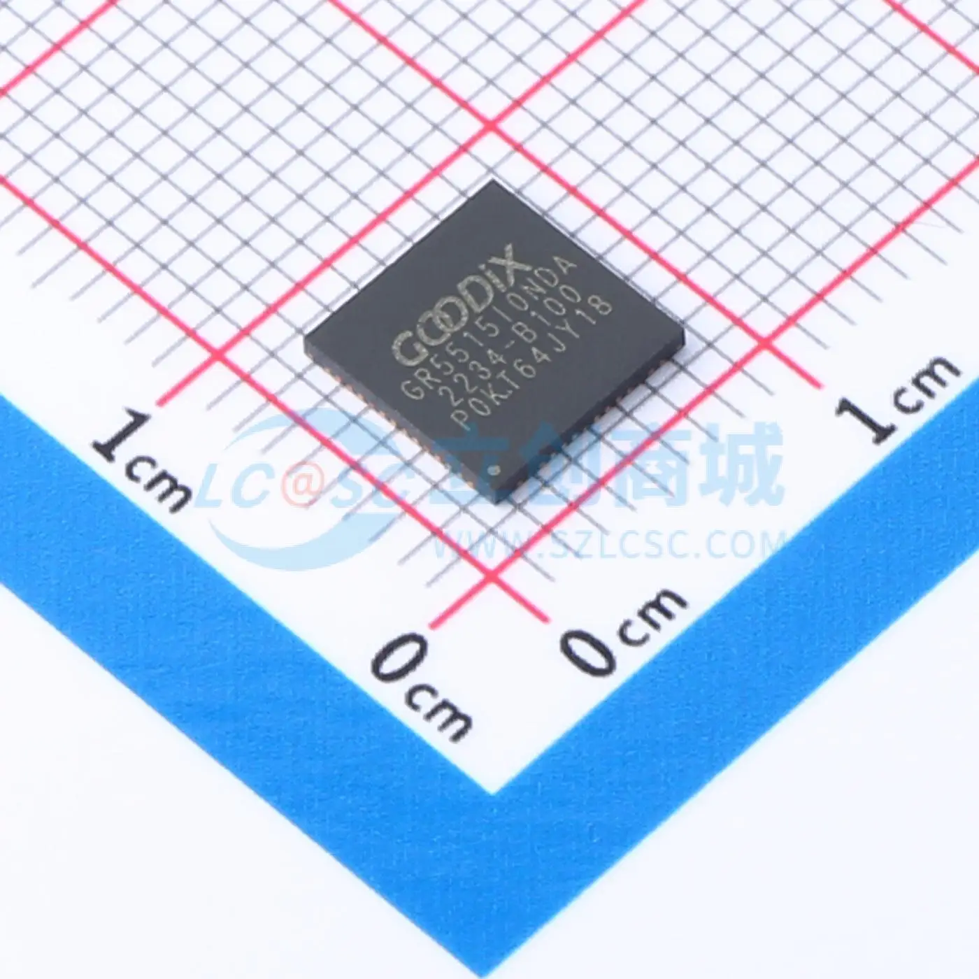 5pcs GR5515I0NDA QFN-56(7x7) I2C I2S PWM DMA ADC SPI GPIO 5.1 7dBm Bluetooth Wireless Module for Smart Home System