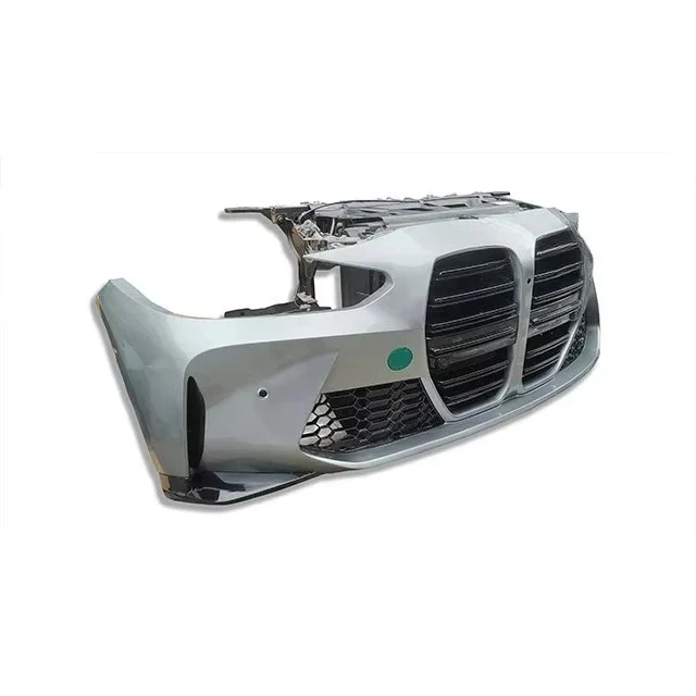 For  M3 M4 Bumper Assembly G80 G81 G82 Headlamps Grille Radiator Absorber Parking Sensor Diffuser