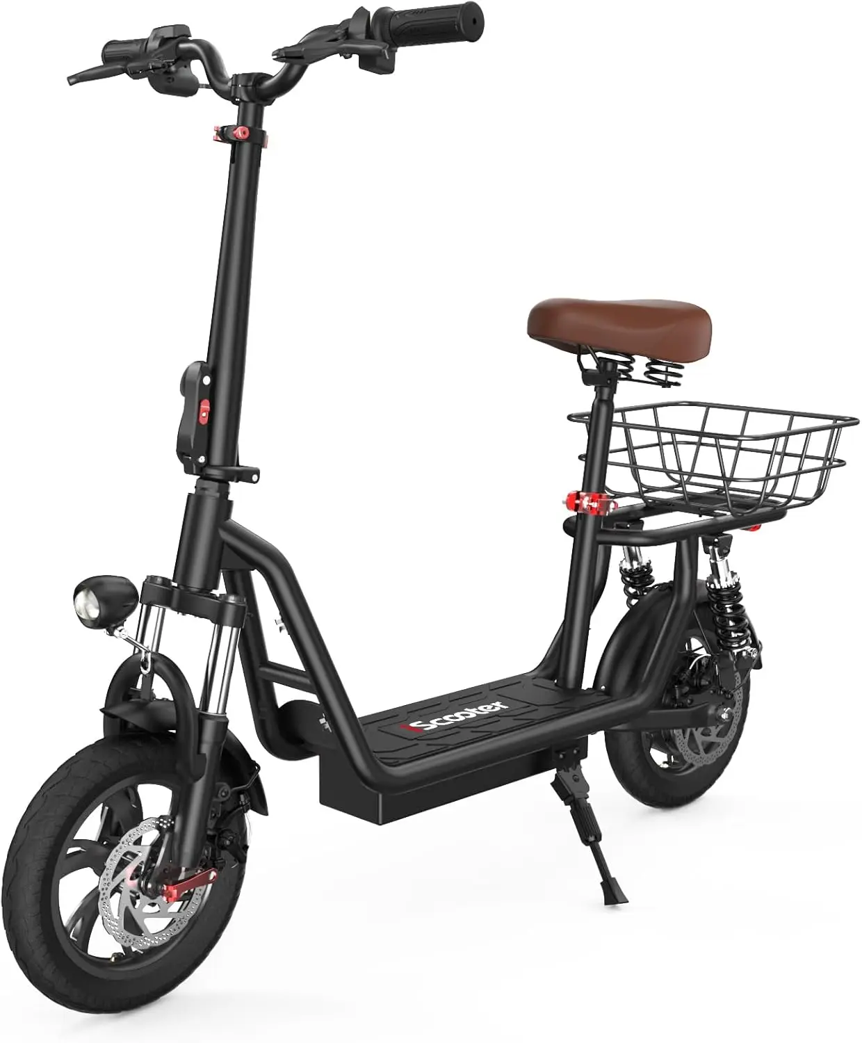 iScooter Electric Scooter with Seat,34/21 Miles Long Range &21/15.6 Mph Top Speed,14