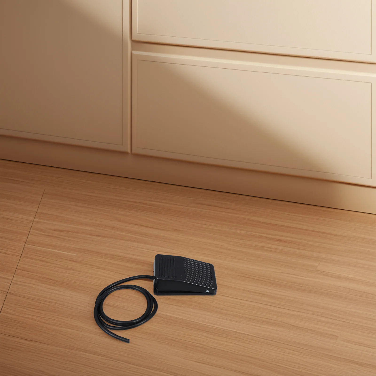 دواسة مفتاح القدم المضادة للانزلاق سطح مطاطي لحظة دواسة القدم لآلة خياطة النجارة سهلة التركيب