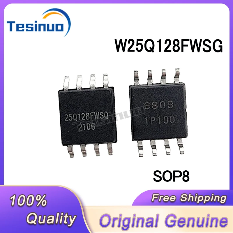 5-10/PCS New Original W25Q128FWSIG W25Q128FWSG 25Q128FWSG SOP8 In Stock